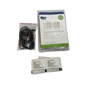 EMSI Electrical Stimulation Accessory Electrodes Kit With Cables & Alcohol Prep